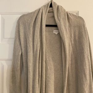 Cashmere wrap sweater